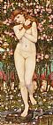 Stanhope Paintings - Nymph by John Roddam Spencer Stanhope